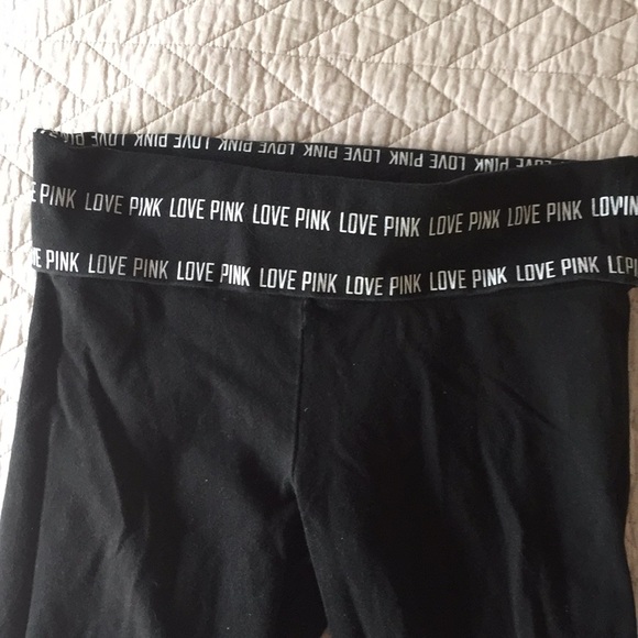 Victoria Secret Pink cropped leggings - Picture 2 of 3